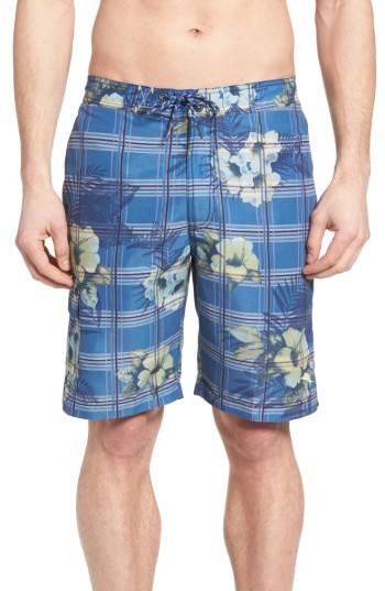 Men's Tommy Bahama Baja House Of Plaid Board Shorts