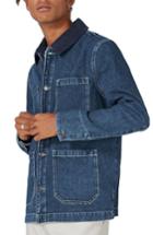 Men's Topman Denim Workwear Jacket - Blue