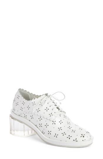 Women's Simone Rocha Laser Cut Midi Brogue Oxford