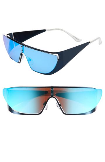 Women's Rad + Refined Sport Shield Sunglasses - Black