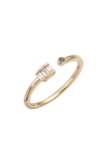 Women's Dana Rebecca Designs Sadie Diamond Bypass Ring