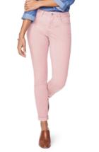 Women's Nydj Ami Cuffed Ankle Skinny Jeans - Pink