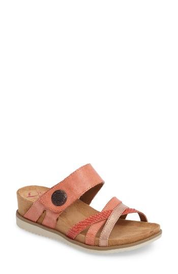 Women's Comfortiva Lexa Slide Sandal M - Coral