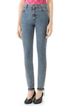 Women's Gucci Stamp Print Skinny Jeans