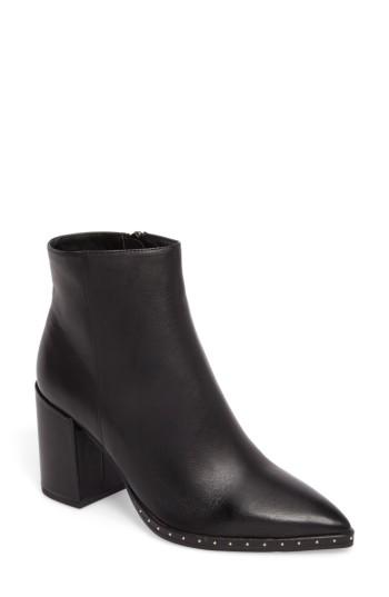Women's Tony Bianco Bailey Pointy Toe Bootie .5 M - Black