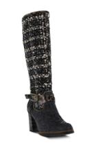 Women's L'artiste Knee High Tweed Boot .5us / 39eu - Black