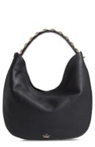 Kate Spade New York Murray Street Heather Pebbled Leather Hobo Bag - Black