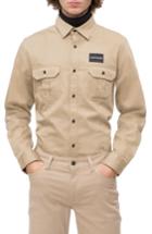 Men's Calvin Klein Jeans Military Shirt - Beige