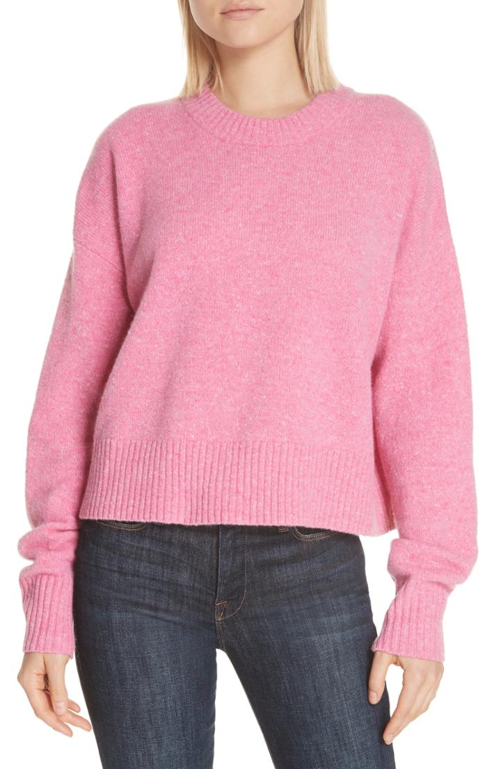 Women's A.l.c. Emmeline Lambswool & Cashmere Blend Sweater - Pink