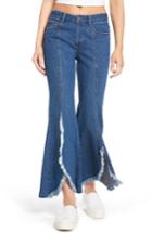 Women's Sjyp Frayed Flare Jeans