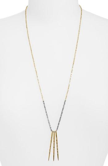 Women's Sole Society Stick Charm Beaded Necklace