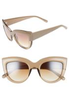 Women's Bp. 60mm Two-tone Cat Eye Sunglasses - Taupe/ Brown