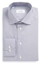 Men's Eton Contemporary Fit Dot Dress Shirt .5 - Grey