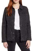 Women's Dear John Denim Madison Girlfriend Jacket - Black