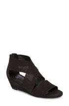 Women's Eileen Fisher Kes Wedge Sandal .5 M - Black