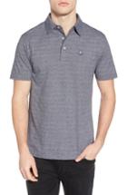 Men's Psycho Bunny Shadow Print Polo (xs) - Blue