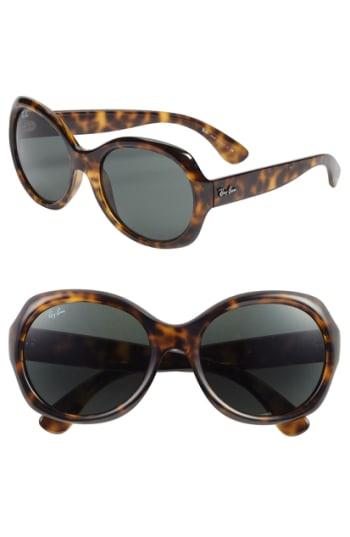 Women's Ray-ban 'round Glamour' 56mm Polarized Sunglasses -