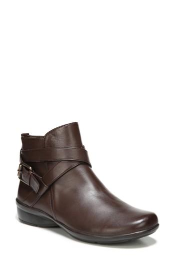 Women's Naturalizer Cassandra Buckle Strap Bootie N - Brown