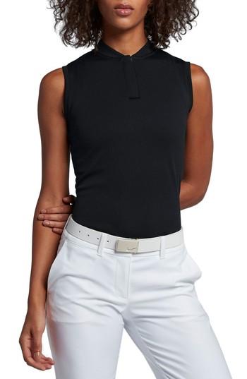 Women's Nike Dry Golf Polo - Black