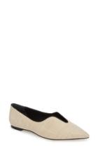 Women's Tory Burch Lucia Flat M - Black