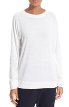 Women's Vince Pima Cotton & Cashmere Knit Top - White
