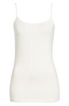 Petite Women's Halogen 'absolute' Camisole, Size P - Ivory