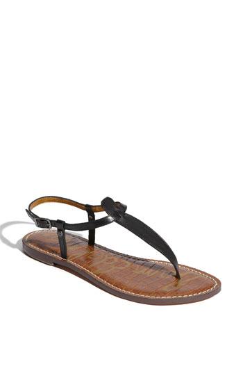 Women's Sam Edelman 'gigi' Sandal .5 M - Black