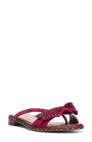 Women's Sam Edelman Dariel Bow Sandal M - Red
