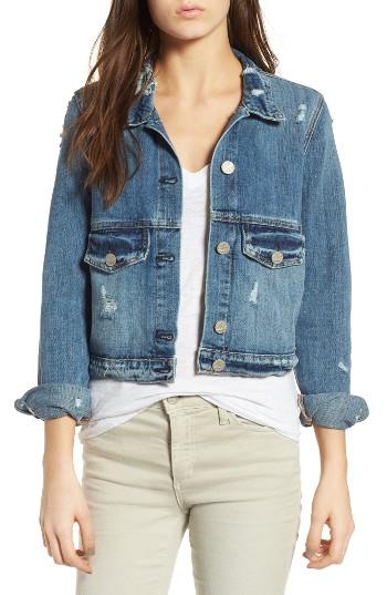 Women's Mcguire Bowie Crop Denim Jacket