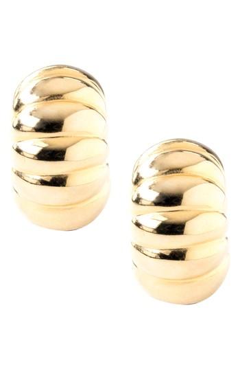 Women's Erwin Pearl Two-tone Shrimp Hug Earrings