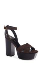 Women's Saint Laurent Farrah Platform Sandal .5us / 35.5eu - Black