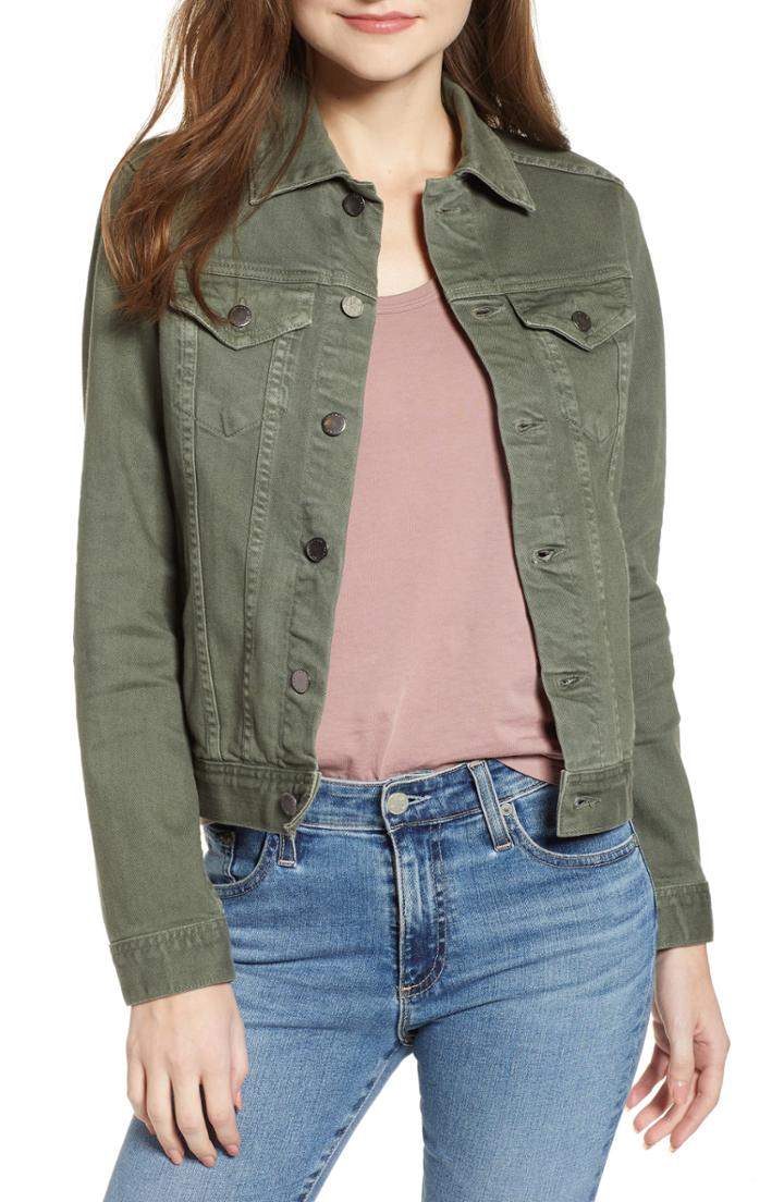 Women's Ag Mya Denim Jacket - Green