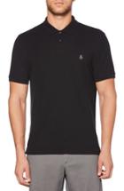 Men's Original Penguin Daddy-o Pique Polo - Black