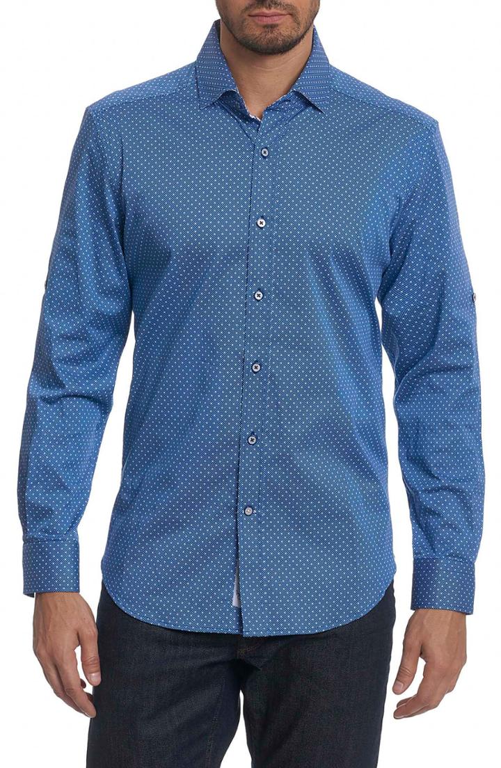 Men's Robert Graham Terrance Tailored Fit Sport Shirt