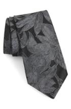 Men's John Varvatos Star Usa Leaf Tie, Size - Grey