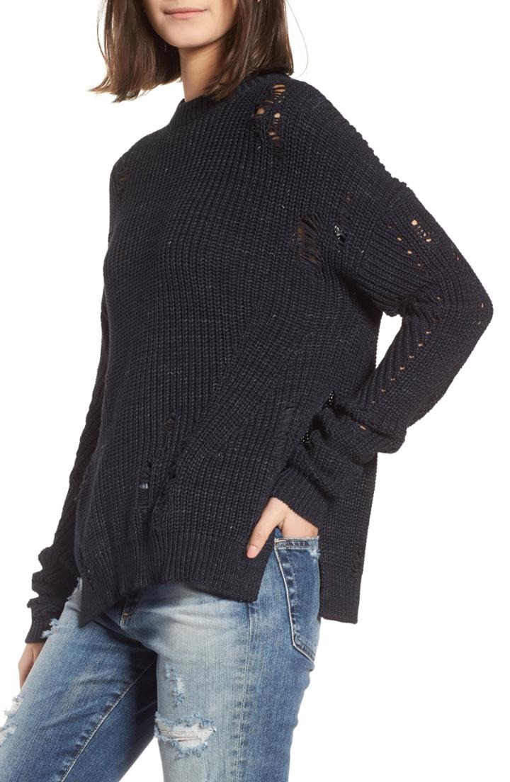 Women's Ag Finn Distressed Sweater