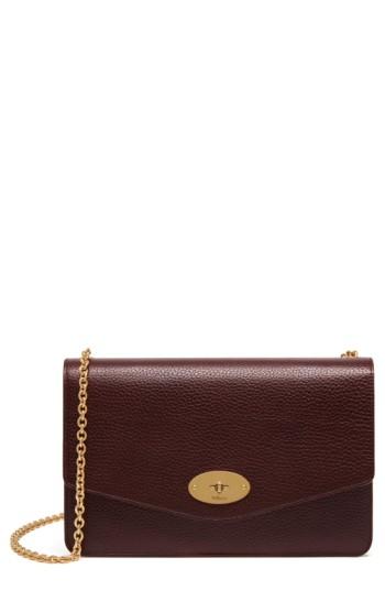 Women's Mulberry Large Postman's Lock Clutch - Burgundy