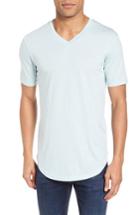 Men's Goodlife Scallop Triblend V-neck T-shirt, Size - Blue