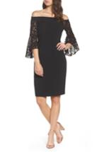 Women's Chelsea28 Off The Shoulder Lace Dress - Black