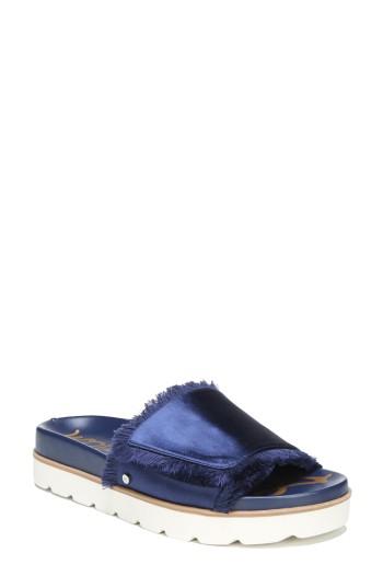 Women's Sam Edelman Mares Slide Sandal M - Blue