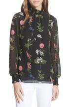 Women's Ted Baker London Taalia Florence Floral Blouse - Black