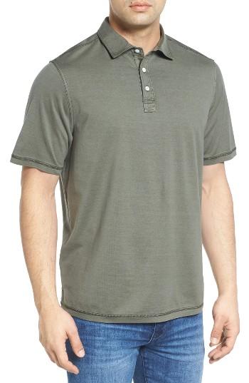 Men's Tommy Bahama Sorrento Cotton Blend Polo, Size - Green