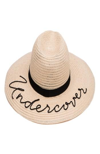 Women's Genie By Eugenia Kim Emmanuelle Undercover Wide Brim Fedora - Ivory