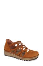 Women's Naot Calathea Ghillie Laced Wedge Us / 37eu - Yellow