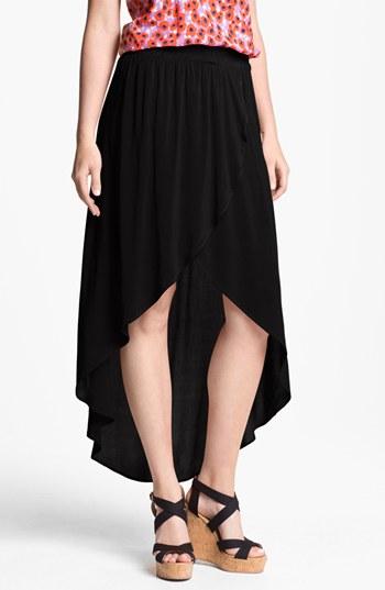 Splendid High/low Faux Wrap Skirt