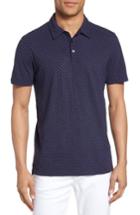 Men's Zachary Prell Mays Print Jersey Polo - Blue