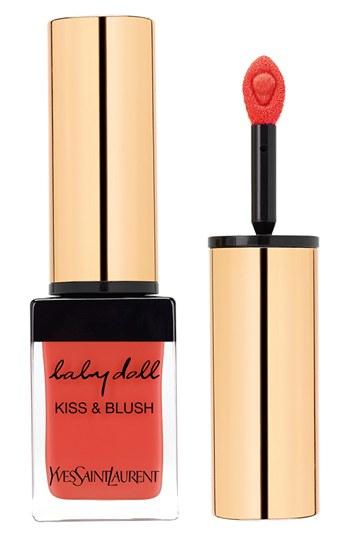 Yves Saint Laurent 'baby Doll' Kiss & Blush - 04 Orange Fougueux