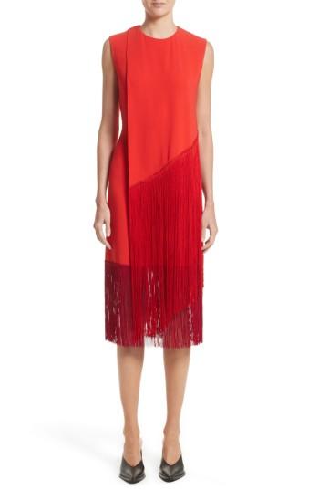 Women's Stella Mccartney Fringe Overlay Dress