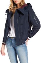 Women's Tommy Hilfiger Hooded Windbreaker Jacket - Blue