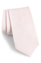 Men's The Tie Bar Linen Row Linen & Silk Tie, Size X-long X-long - Pink